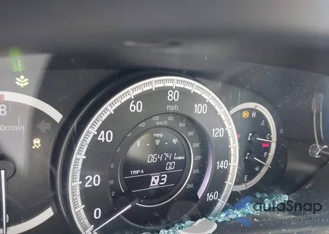 2017 Honda Accord Ex-L from USA, damaged, VIN 1HGCR2F84HA049947